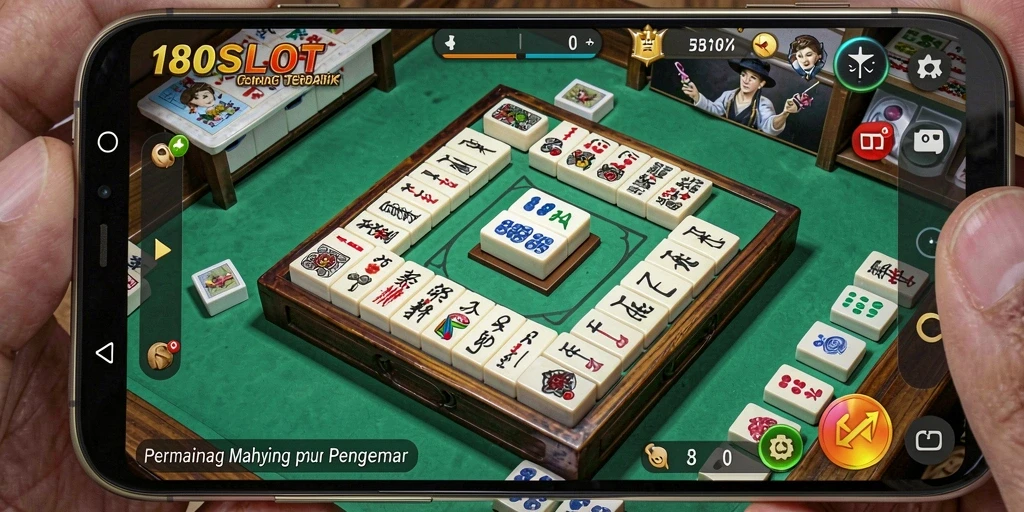Gameplay seru Mahjong di 180SLOT dengan grafis menawan.