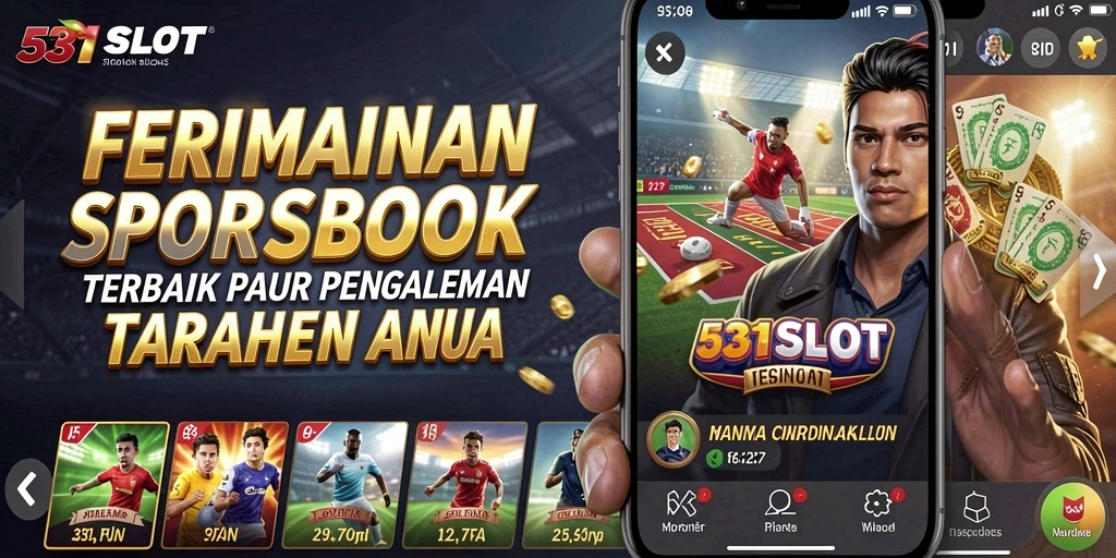 Tampilan permainan Sportsbook yang menarik di 531SLOT.