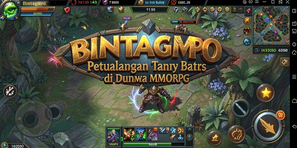 Tampilan permainan seru di BINTANGMPO dengan aksi laga yang mendebarkan.