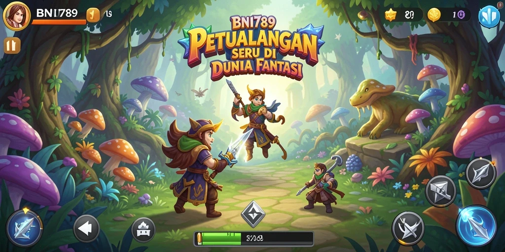 Screenshot gameplay BNI789 yang menampilkan momen seru petualangan.