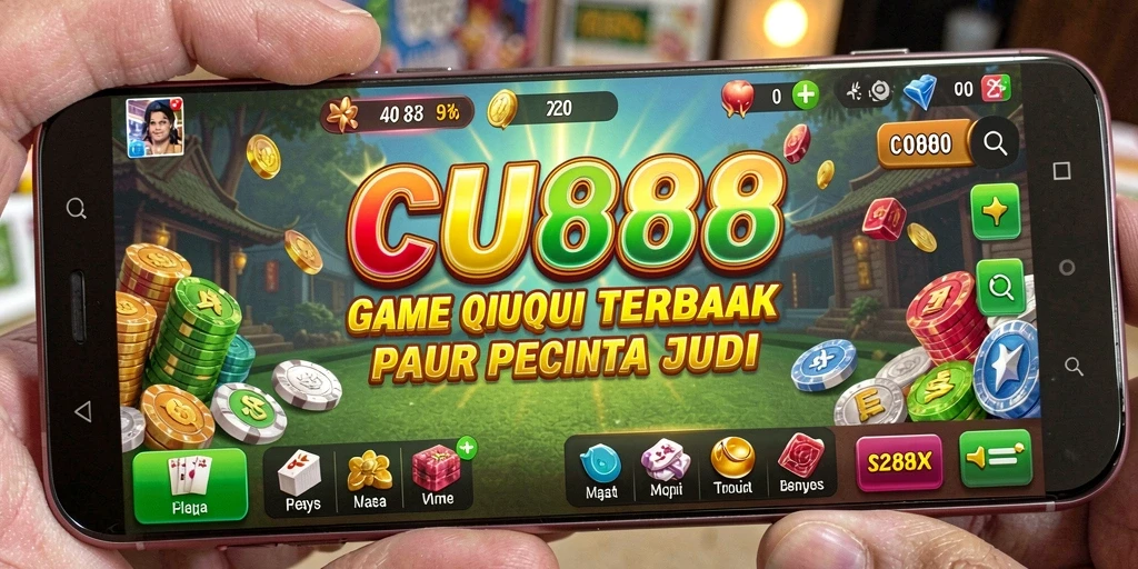 Tampilan gameplay QiuQiu yang mengasyikkan di CU888.