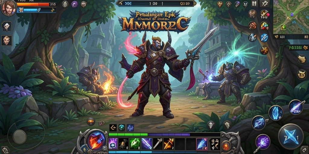 Tampilan gameplay D06 yang menegangkan dan penuh aksi di dunia MMORPG.
