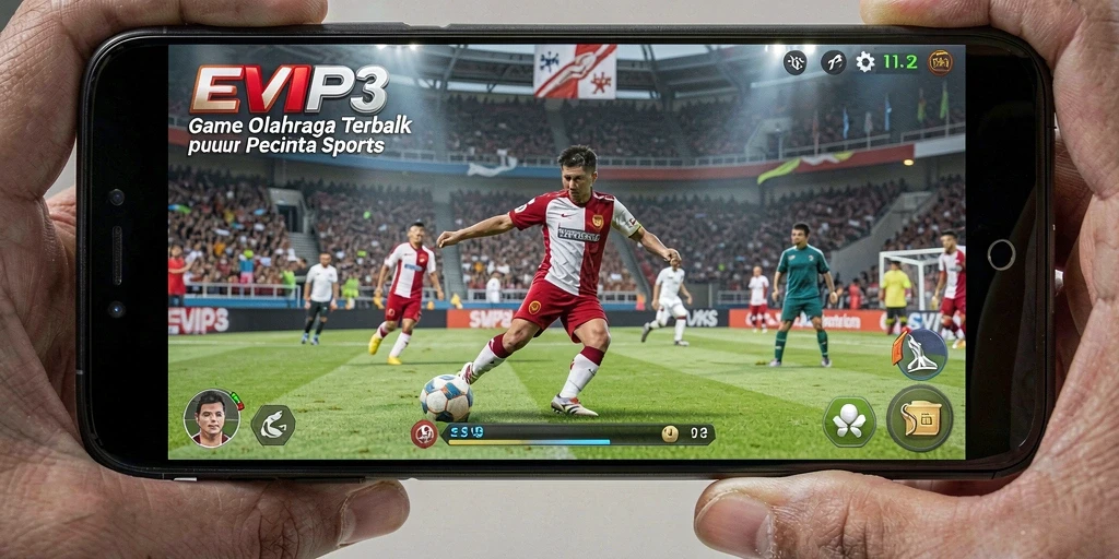 Gameplay seru di EVIP3 dengan aksi olahraga yang mendebarkan.