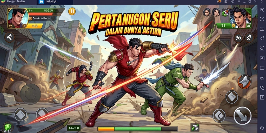 Gameplay GG288 yang penuh aksi dan seru ditampilkan di sini.