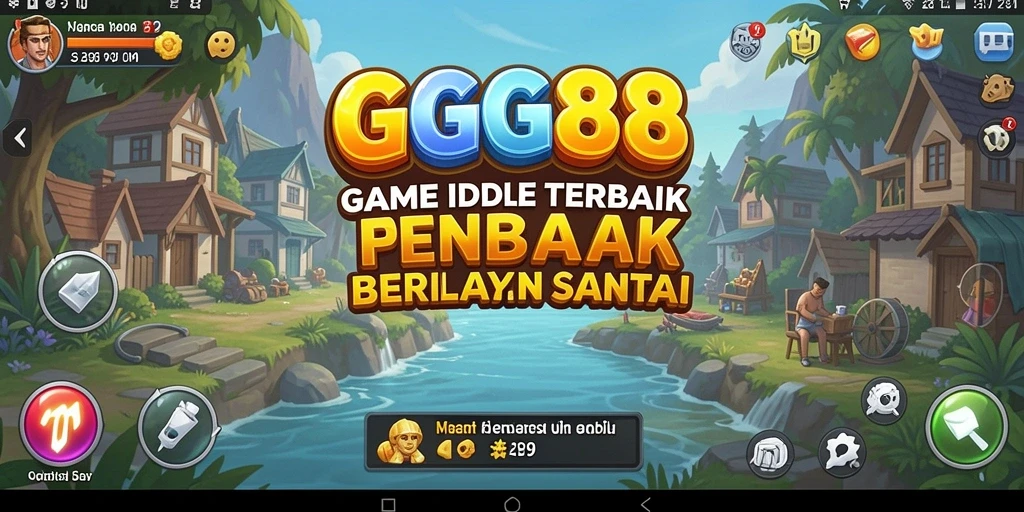 Gameplay GGG888 yang menarik dan interaktif dalam mode Idle.