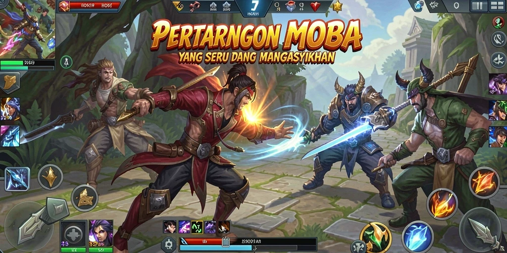 Screenshot menarik dari gameplay HOKI9 yang intens dan penuh aksi.