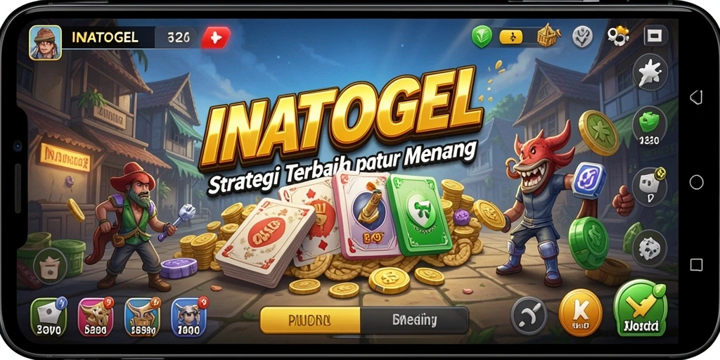 Tampilan gameplay menantang di INATOGEL dengan strategi cerdas.