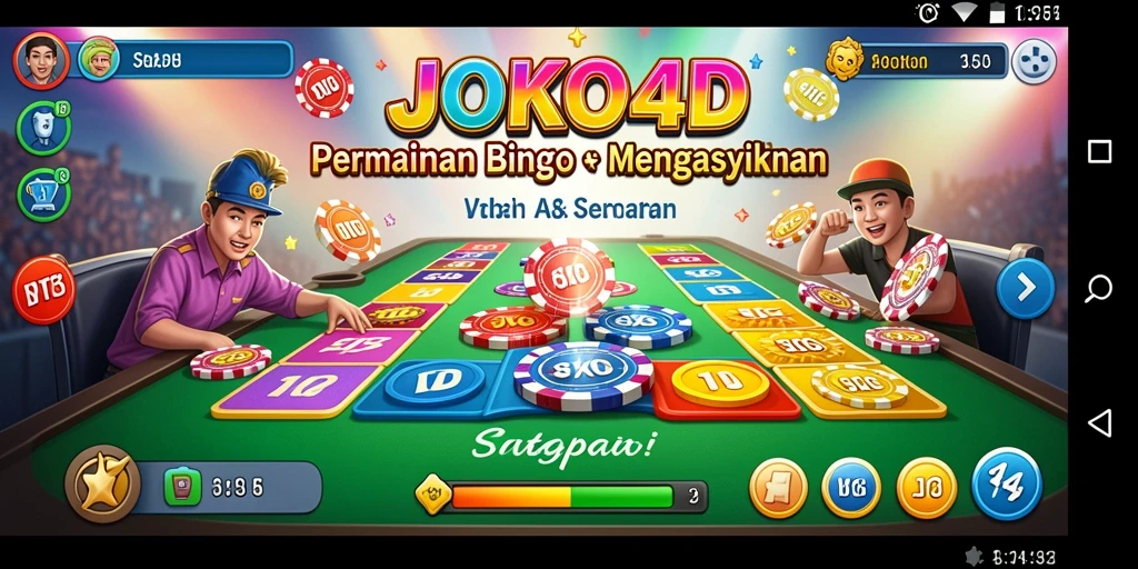 Tampilan gameplay JOKO4D yang menarik dan interaktif.