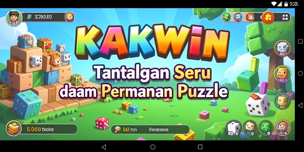 Tampilan menarik dengan tantangan berpuzzle yang menantang.