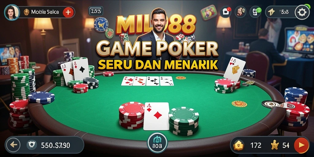 Tampilan gameplay seru dan menegangkan di MILO88.