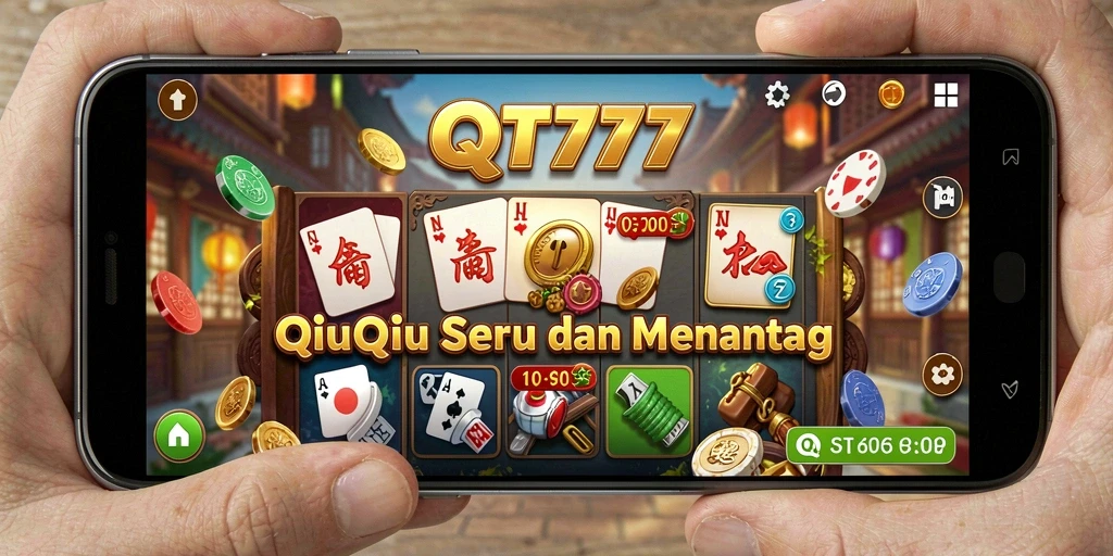 Tampilan gameplay QiuQiu yang menarik dan seru.