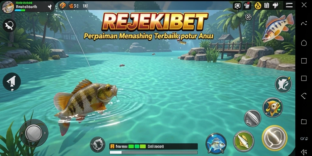 Gameplay memancing yang seru dan menantang di REJEKIBET.