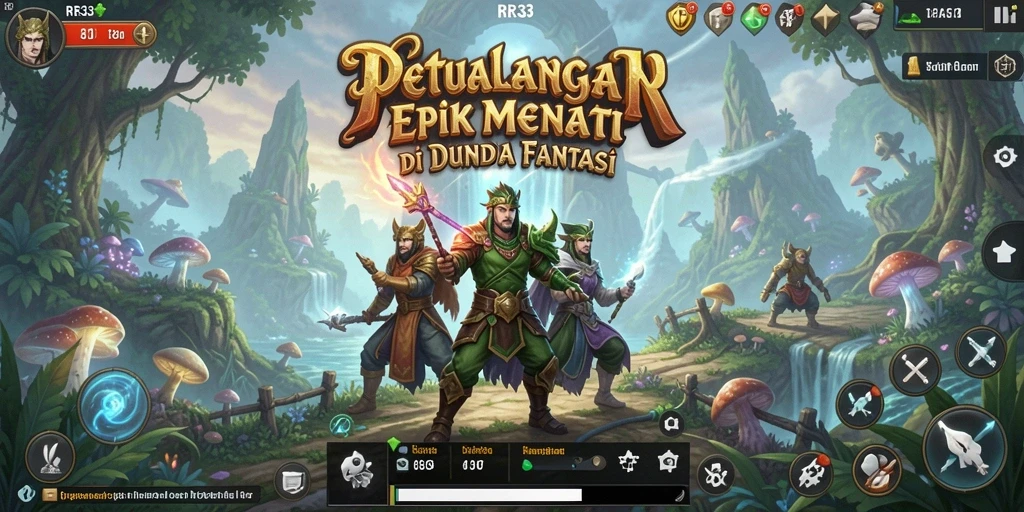 Gameplay penuh aksi dan petualangan menakjubkan di RR33.