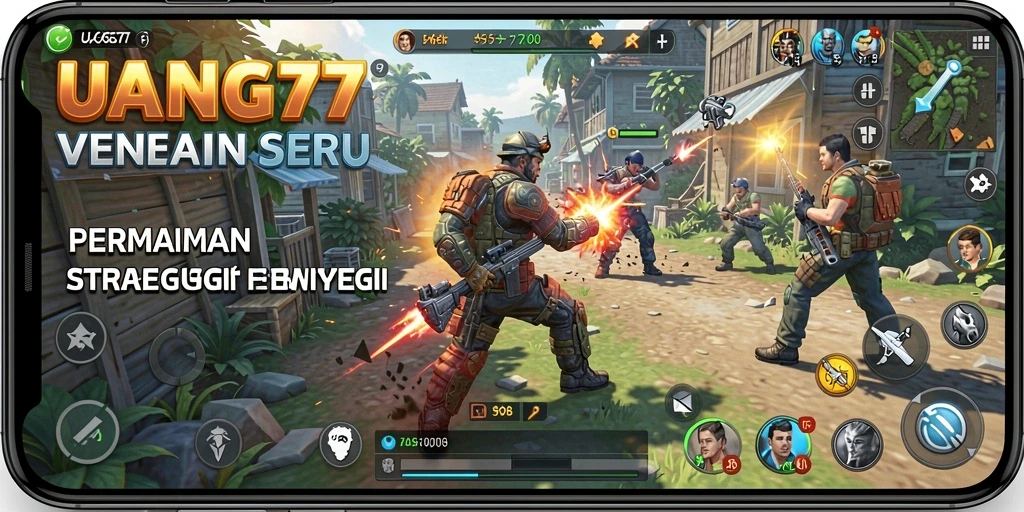 Tangkapan layar gameplay UANG77 dengan elemen strategi yang menarik.